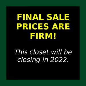 THIS LAST SALE!